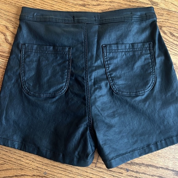 JCJO Leather Shorts - Picture 2 of 5
